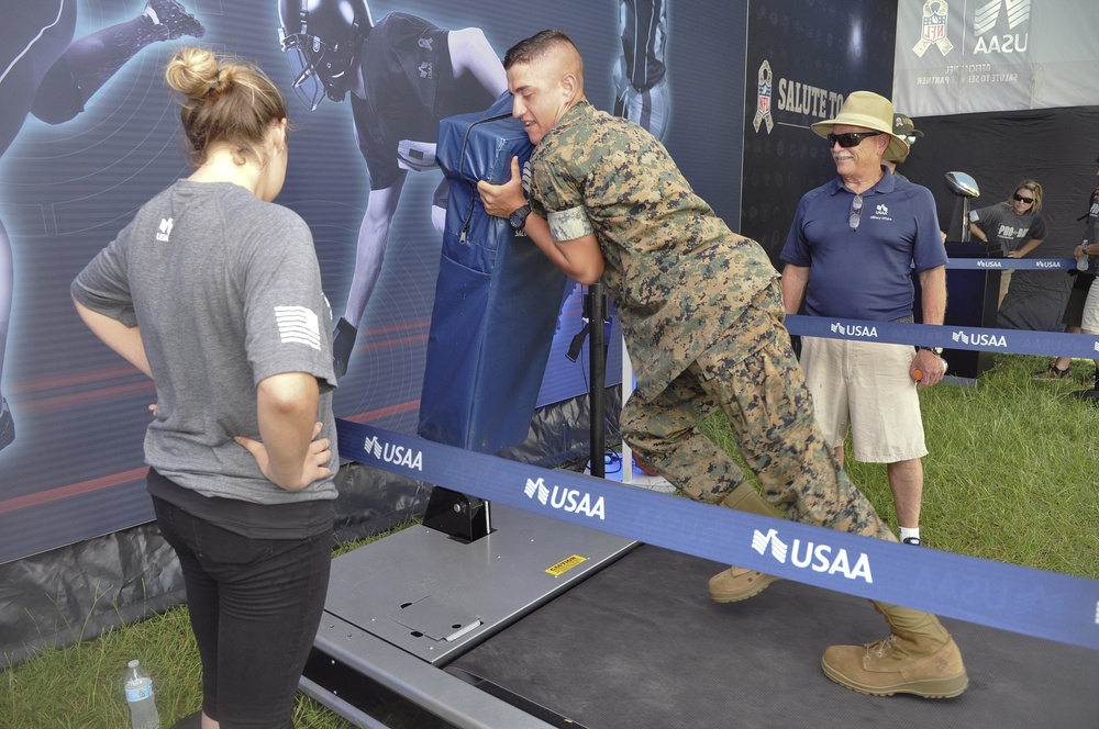 Salute to Service Tour at Naval Air Station Pensacola