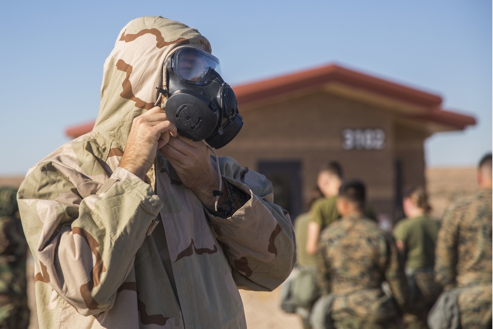 MCAS Yuma Marines Conduct CBRN Training