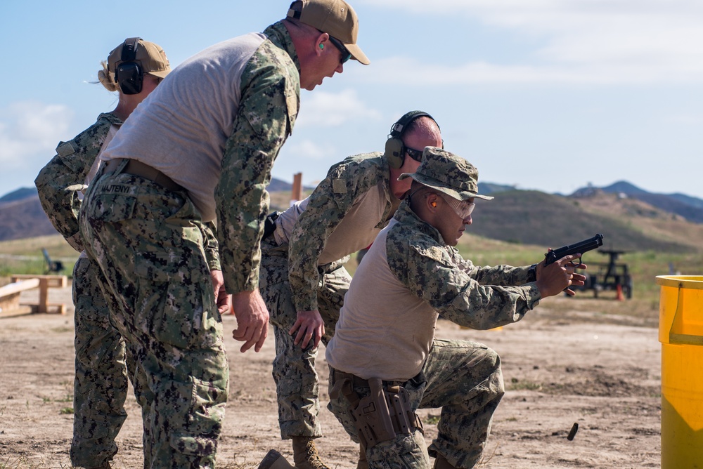 CRS-1 Conducts Weapons Qualification