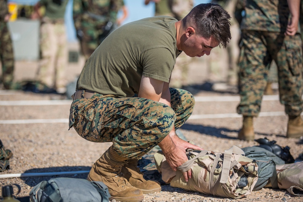 MCAS Yuma Marines Conduct CBRN Training