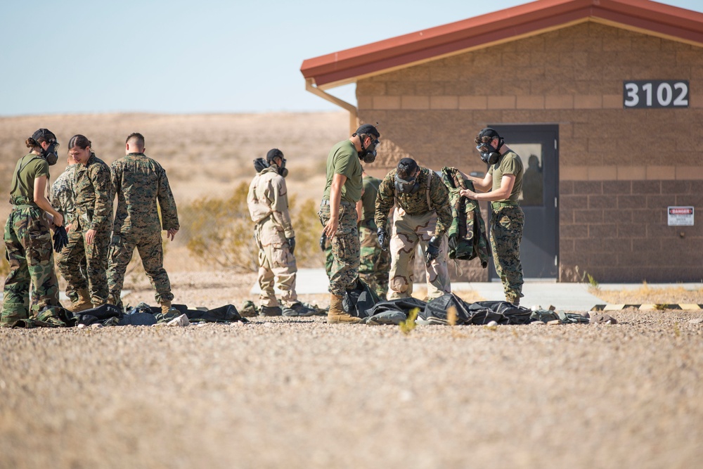 MCAS Yuma Marines Conduct CBRN Training