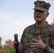 Headquarters and Service Battalion, U.S. Marine Corps Forces Command Change of Command