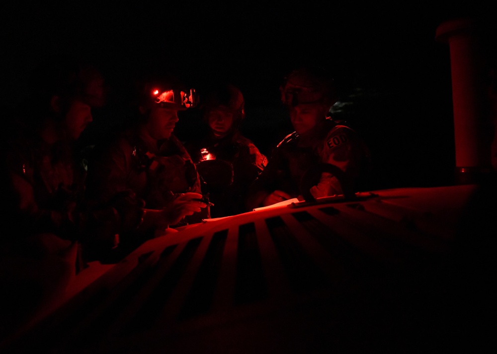 Airmen train for deployed mission with 24 hour operations during Audacious Warrior 2019