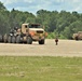 Wisconsin Guard Soldiers participate in driver training at Fort McCoy