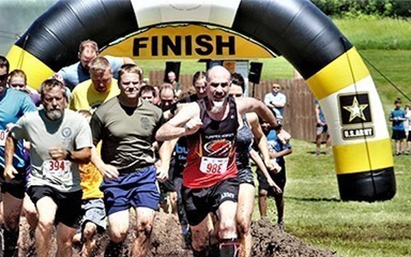 Hundreds take part in 2019 Fort McCoy Army Mud Assault Run
