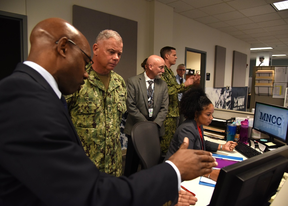 Chief of Naval Personnel Visits Navy Personnel Command