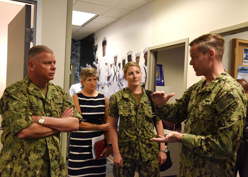 Chief of Naval Personnel Visits Navy Personnel Command