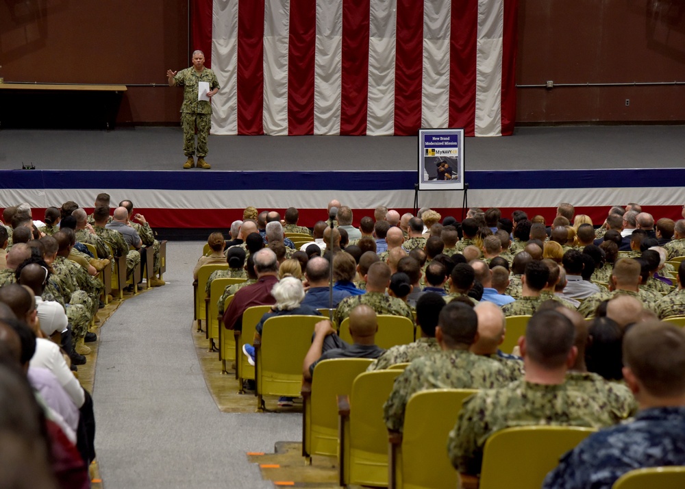 Chief of Naval Personnel Visits Navy Personnel Command