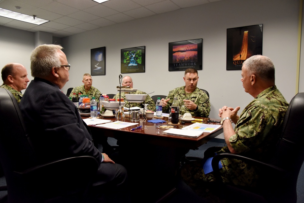 Chief of Naval Personnel Visits Navy Personnel Command