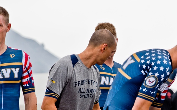 Team Navy at the 2019 Armed Forces Triathlon