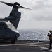 USS Wasp (LHD 1) Flight Operations at Sea