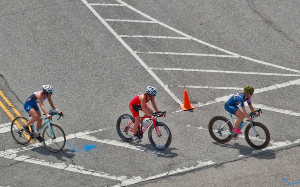 Armed Forces Triathlon bicycle portion