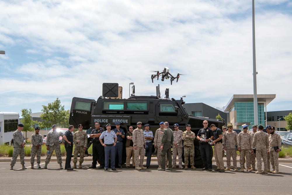 Jordanian &amp; Saudi Arabian Military Members Visit to Colorado National Guard