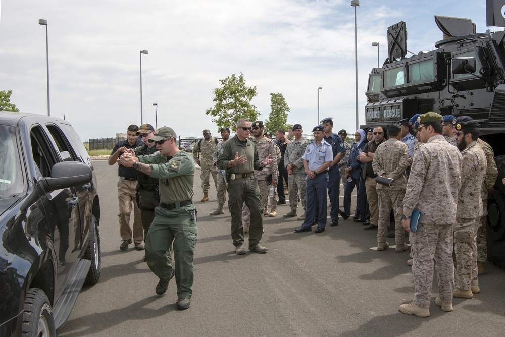 Jordanian &amp; Saudi Arabian Military Members Visit to Colorado National Guard