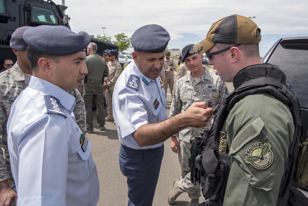 Jordanian &amp; Saudi Arabian Military Members Visit to Colorado National Guard