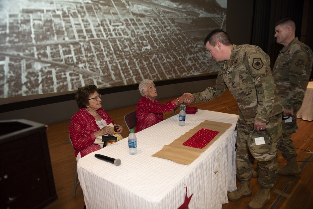 Pioneers of History: ‘Rosie the Riveter’ women share experiences with mobility Airmen