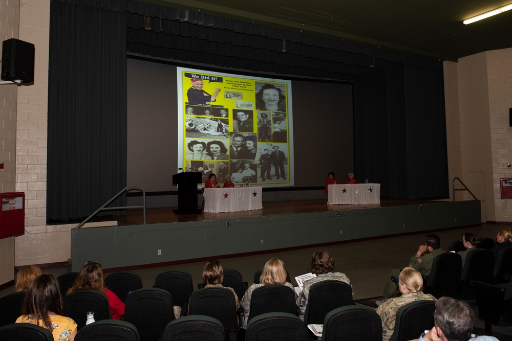 Pioneers of History: ‘Rosie the Riveter’ women share experiences with mobility Airmen