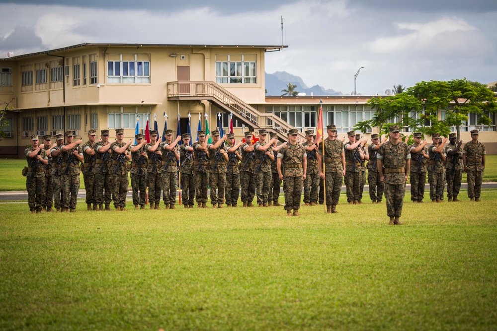 3rd Marine Regiment Change of Command Ceremony