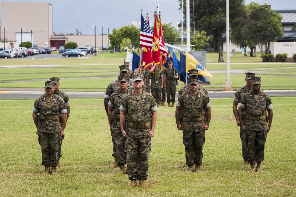 3rd Marine Regiment Change of Command Ceremony