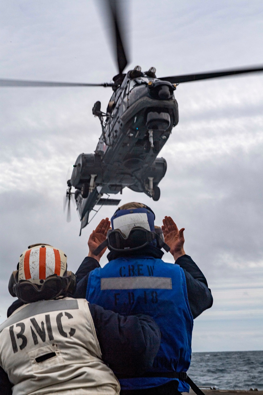 USS Michael Murphy Conducts Flight Operations Exercises With Partnering Navies During UNITAS LX