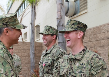 EODMU11 Sailors Awarded Bronze Stars with Valor