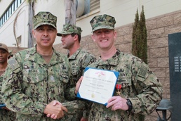 EODMU11 Sailors Awarded Bronze Stars with Valor