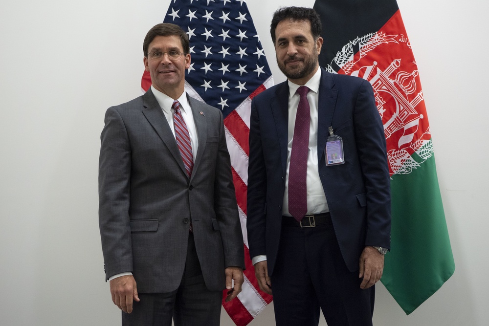 Acting Secretary of Defense Meets Afghan Defense Minister