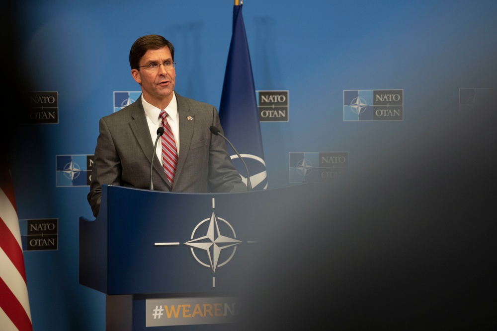 Acting Secretary of Defense Holds Press Conference at NATO Ministerial