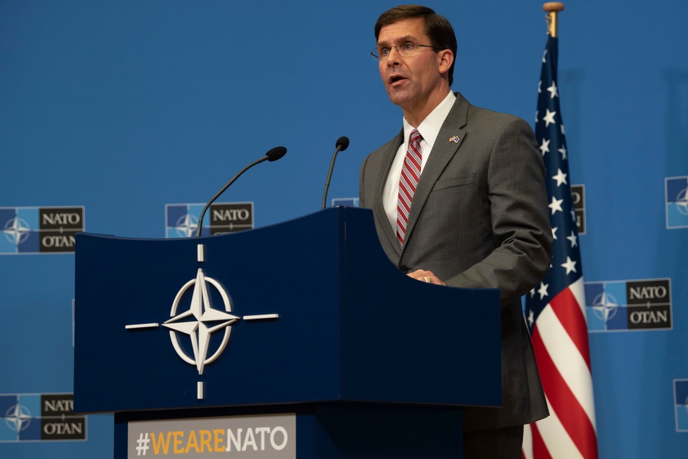 Acting Secretary of Defense Holds Press Conference at NATO Ministerial