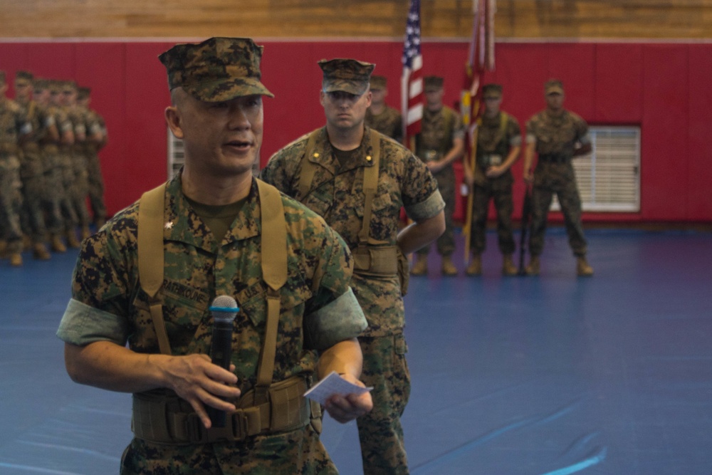 9th ESB Change of Command