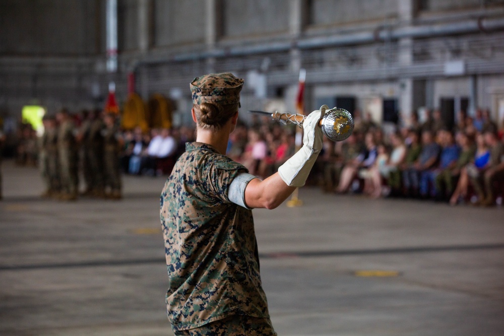 1st MAW Change of Command