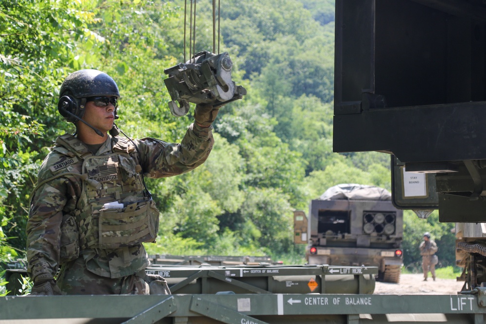 1-38 Soldiers train as a battalion