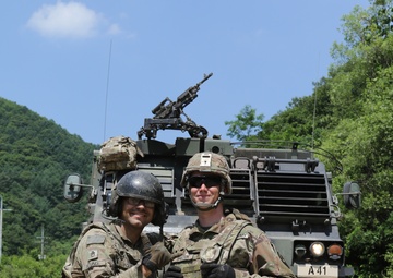 1-38 Soldiers train as a battalion