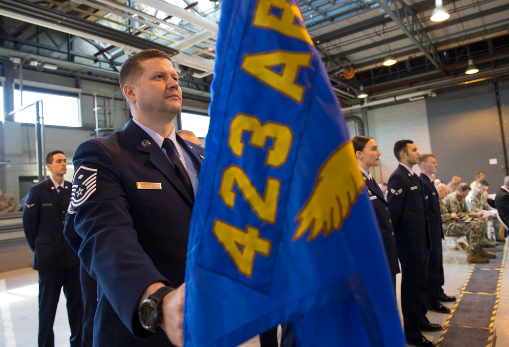 423rd Security Forces Squadron Change of Command