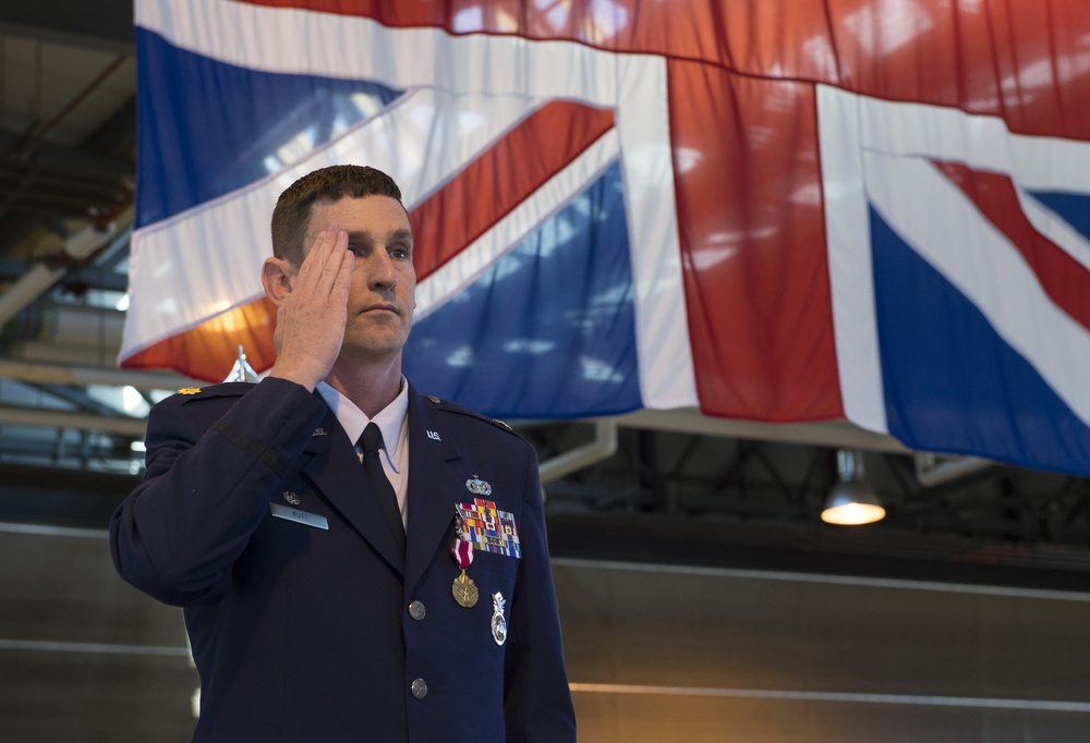 423rd Security Forces Squadron Change of Command