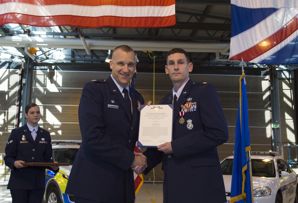 423rd Security Forces Squadron Change of Command