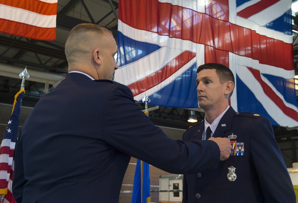 423rd Security Forces Squadron Change of Command