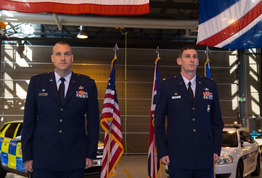 423rd Security Forces Squadron Change of Command