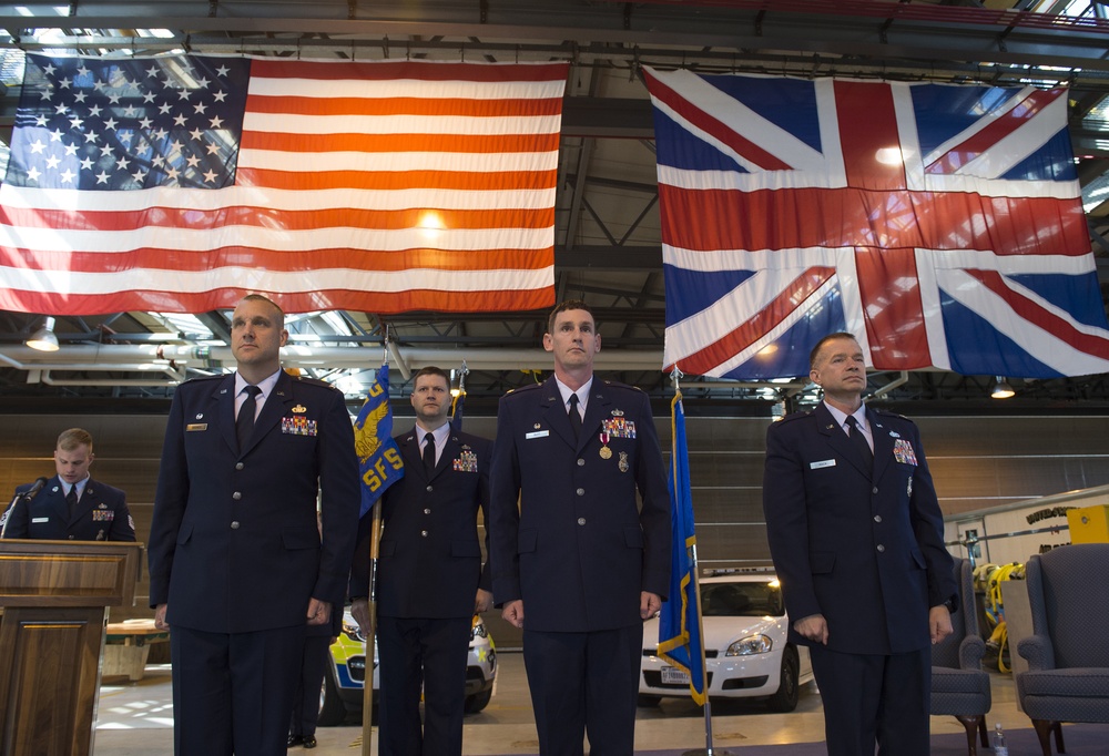 423rd Security Forces Squadron Change of Command