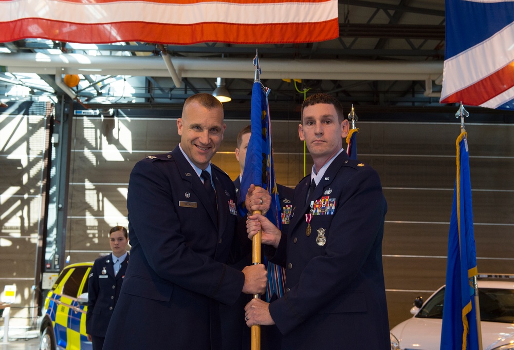 423rd Security Forces Squadron Change of Command