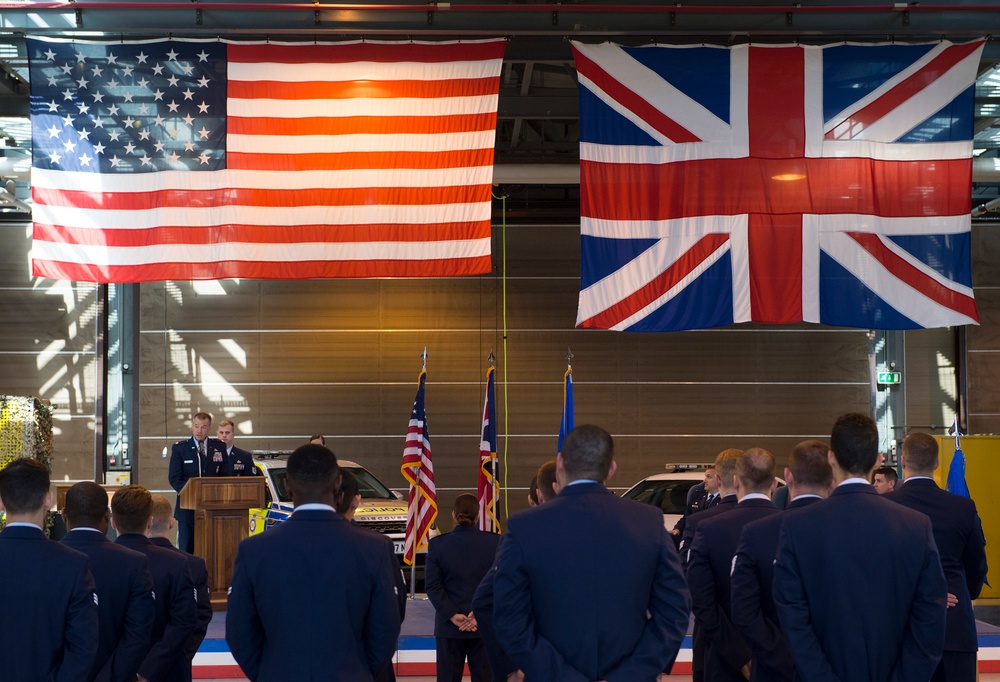 423rd Security Forces Squadron Change of Command