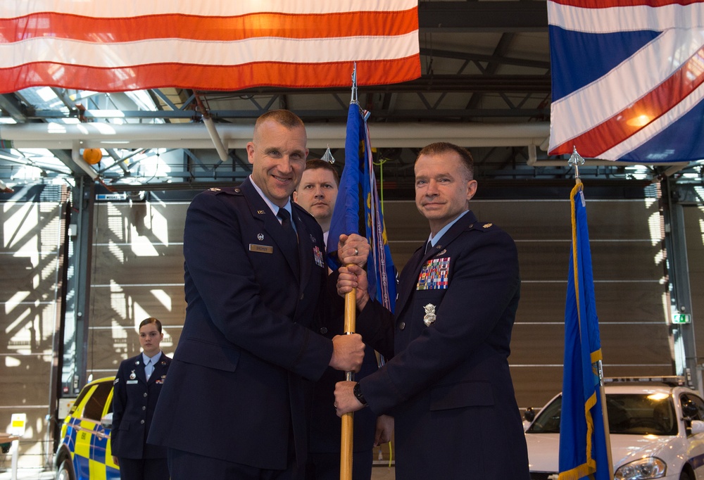 423rd Security Forces Squadron Change of Command