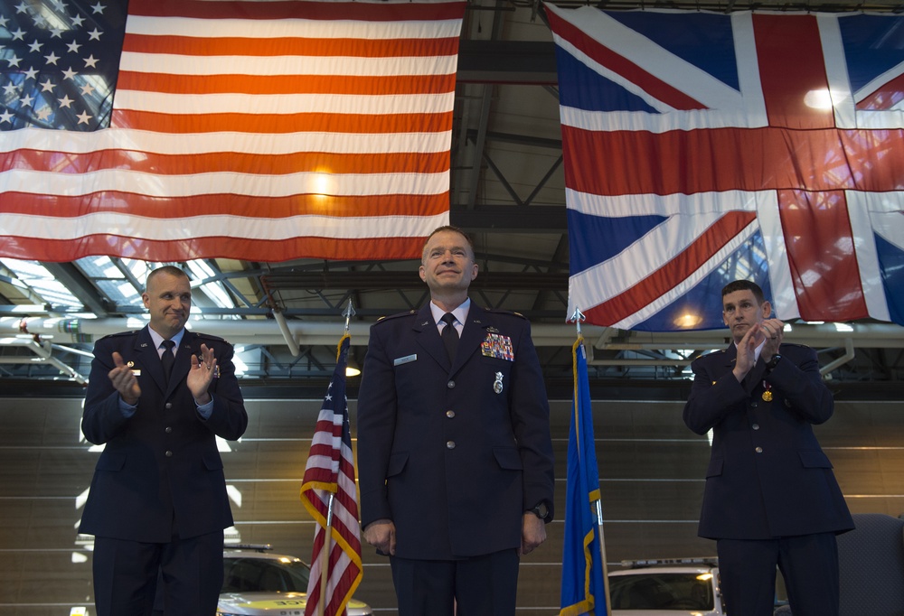 423rd Security Forces Squadron Change of Command