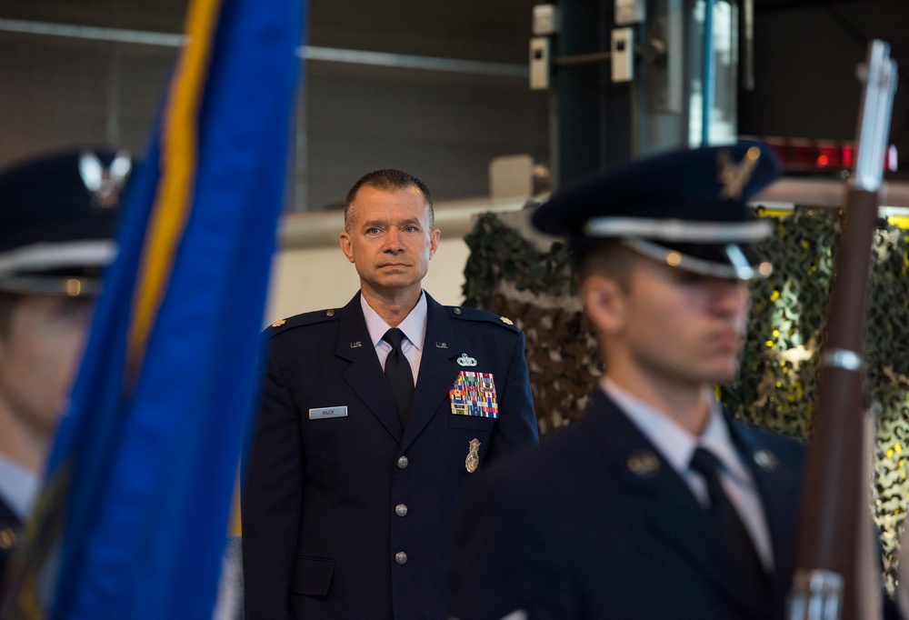 423rd Security Forces Squadron Change of Command