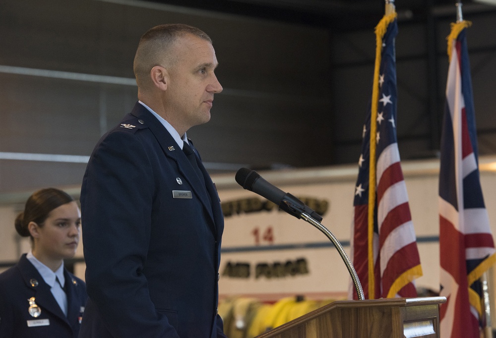 423rd Security Forces Squadron Change of Command