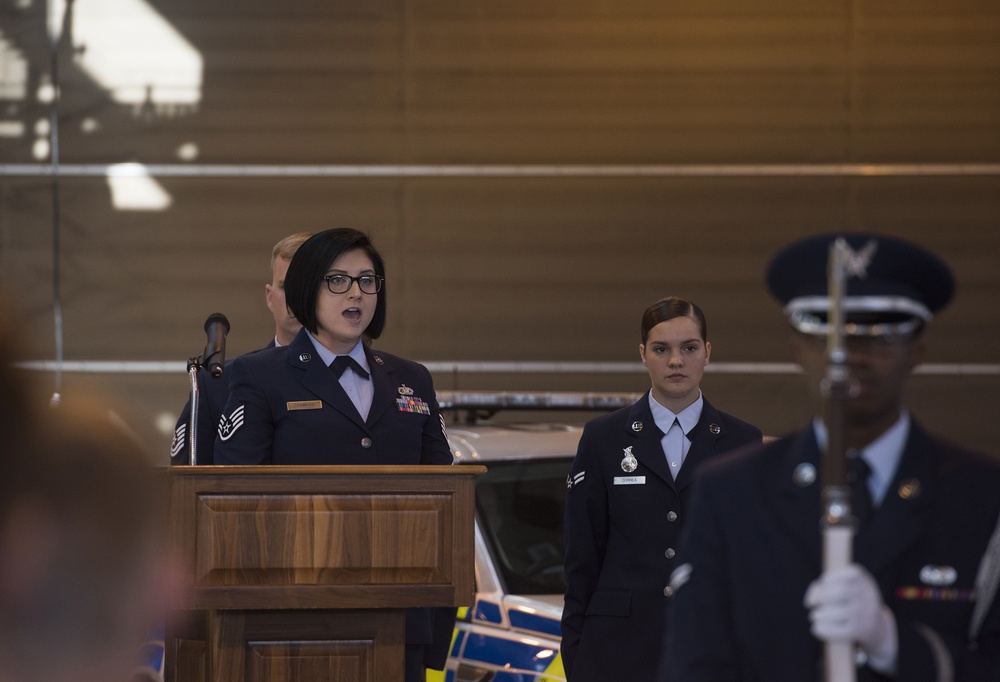 423rd Security Forces Squadron Change of Command