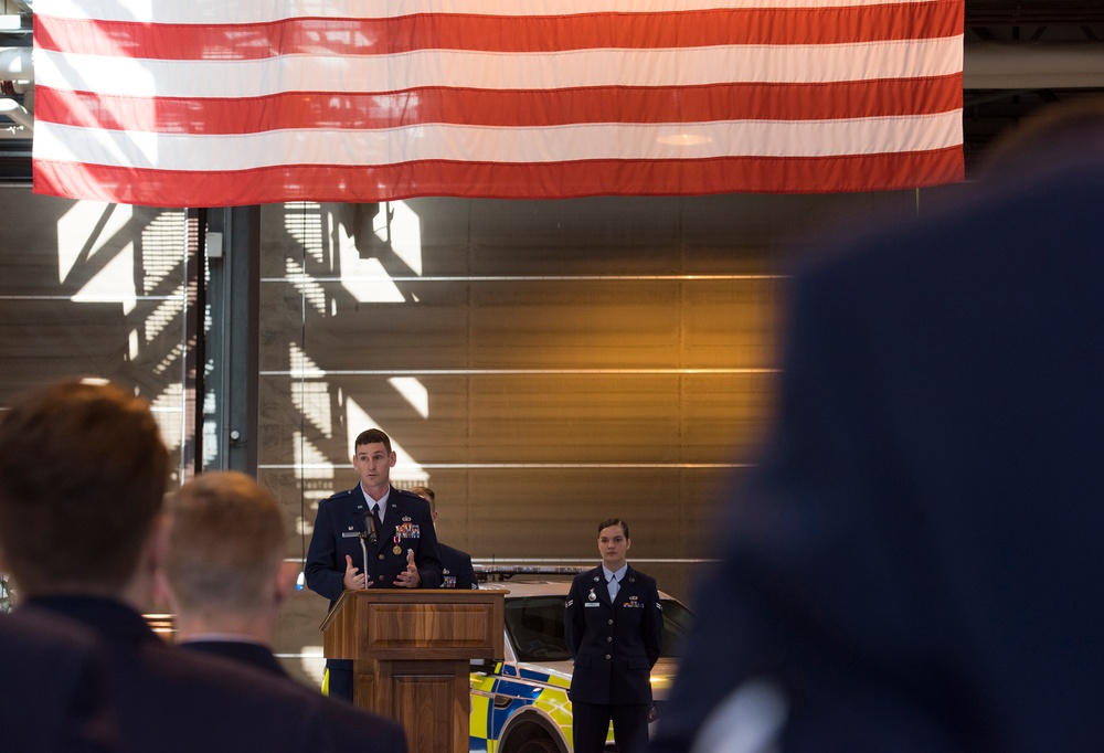 423rd Security Forces Squadron Change of Command