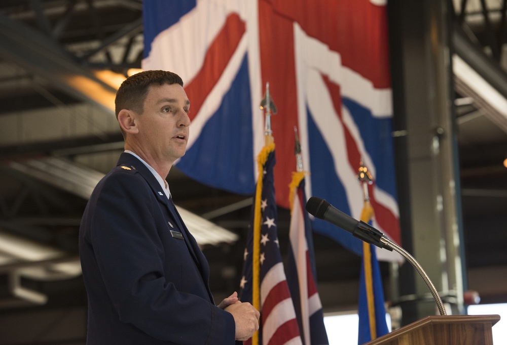 423rd Security Forces Squadron Change of Command