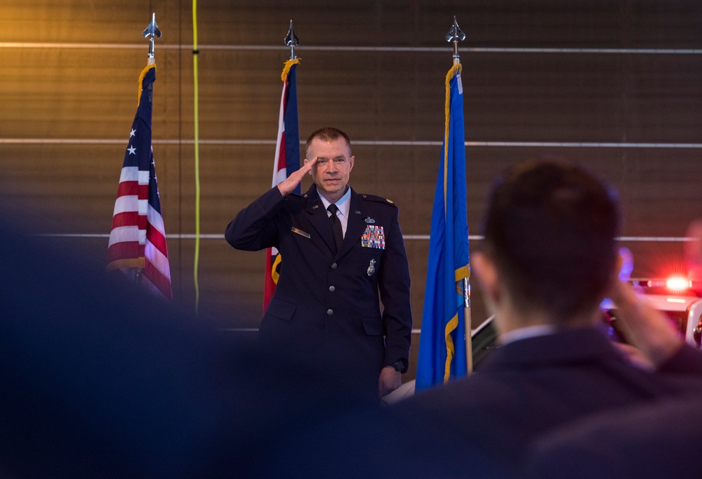 423rd Security Forces Squadron Change of Command