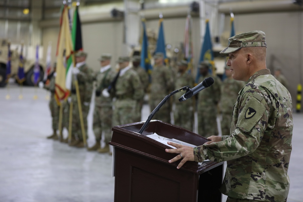 401 Army Field Support Brigade Change of Command